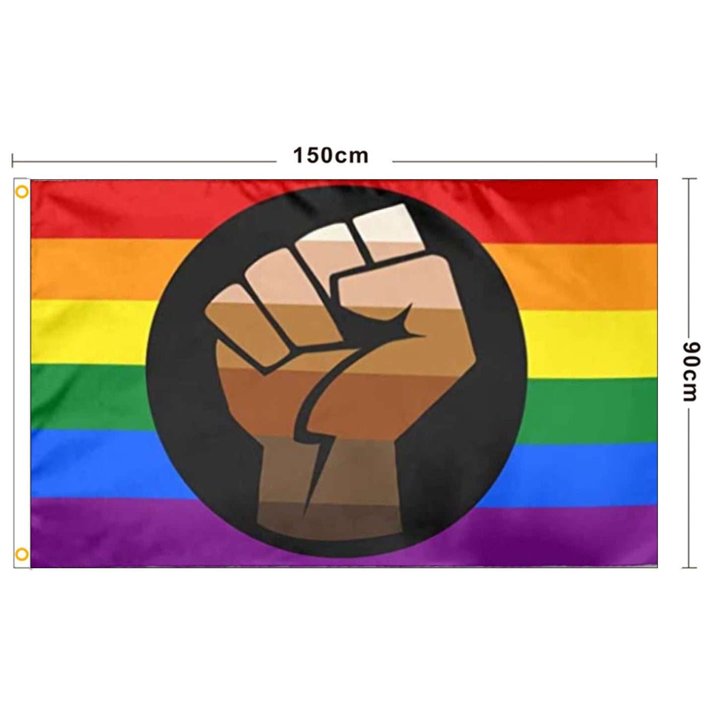 Pride BLM Flag