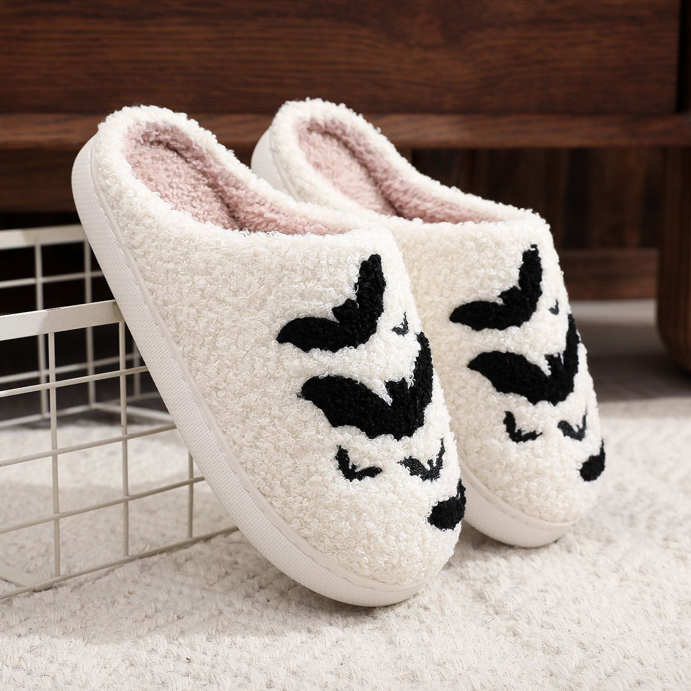 Bat Night Slippers