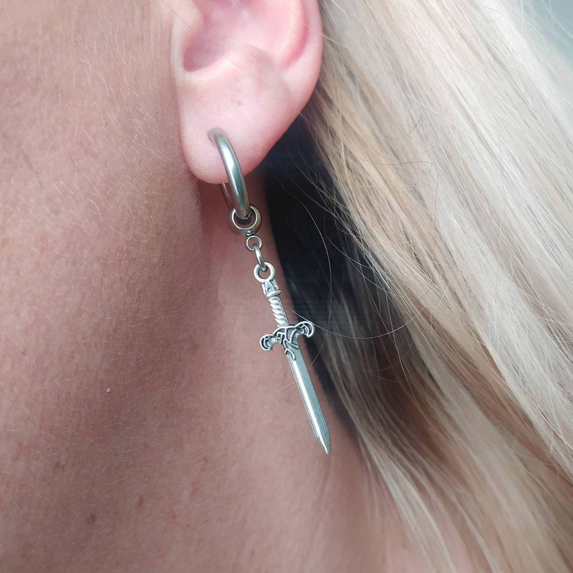 Dagger Drop Earrings