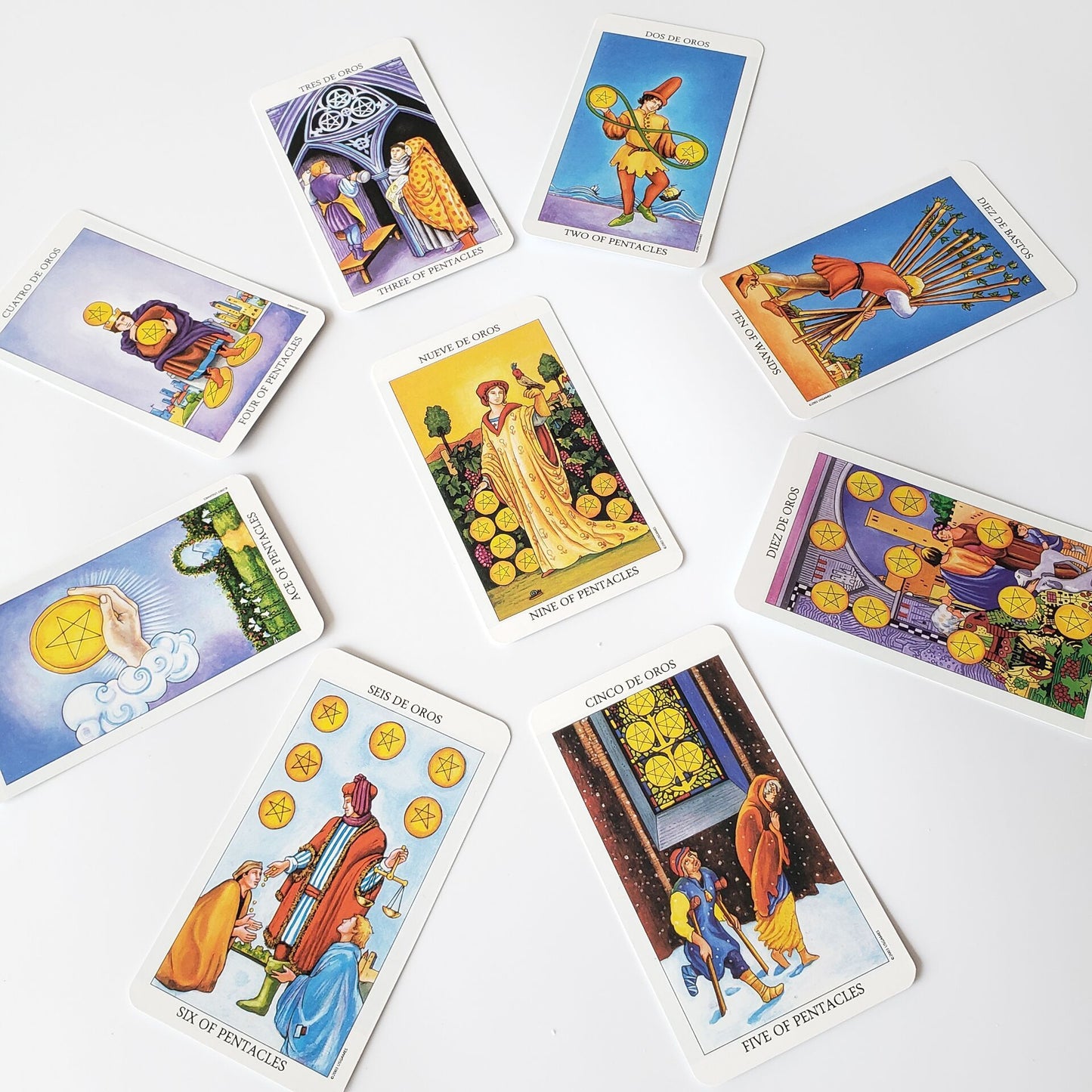 Rider-Waite Spanish bilingual Tarot