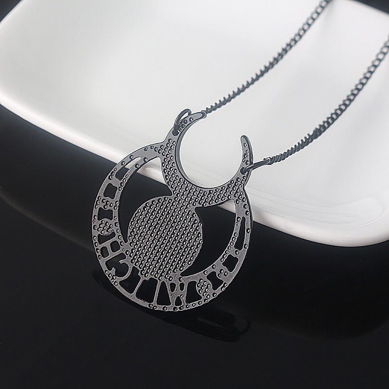 Witch Black Moon Necklace