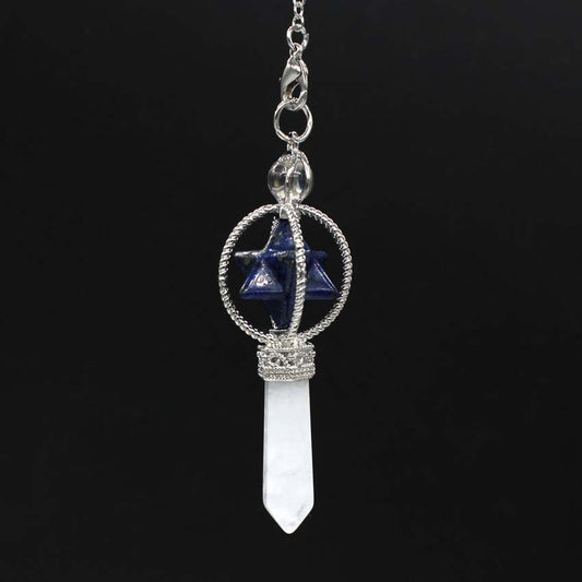 Merkaba Crystal Pendulum