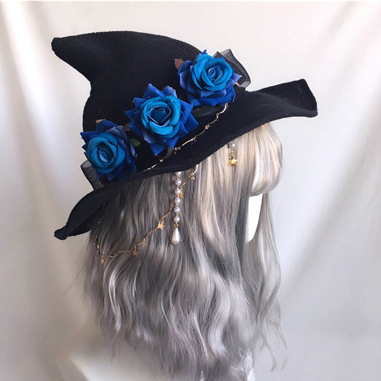 Enchanted Rose Witch Hat