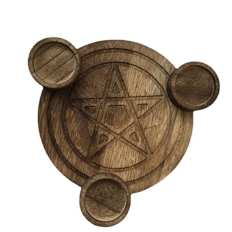 Pentacle Candle Holder