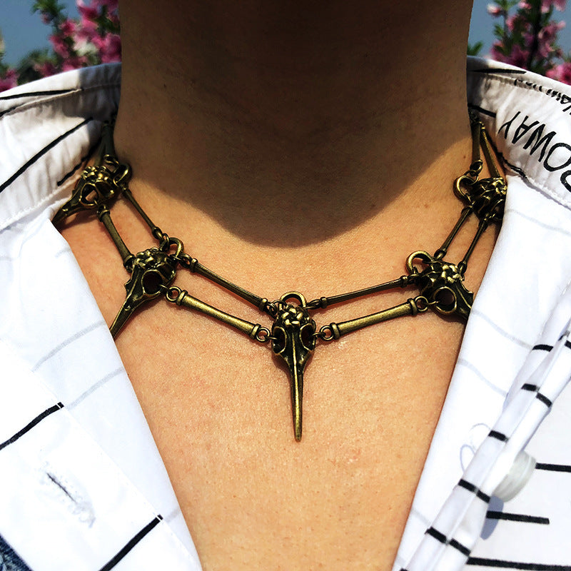 Bones of Art Necklace