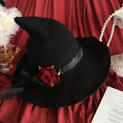 Enchanted Rose Witch Hat