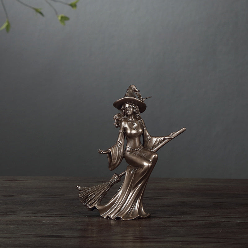 Enchanted Witch Statues