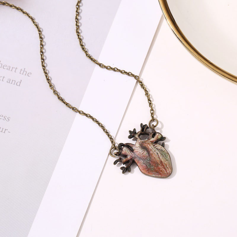 Torn Out Heart Necklace