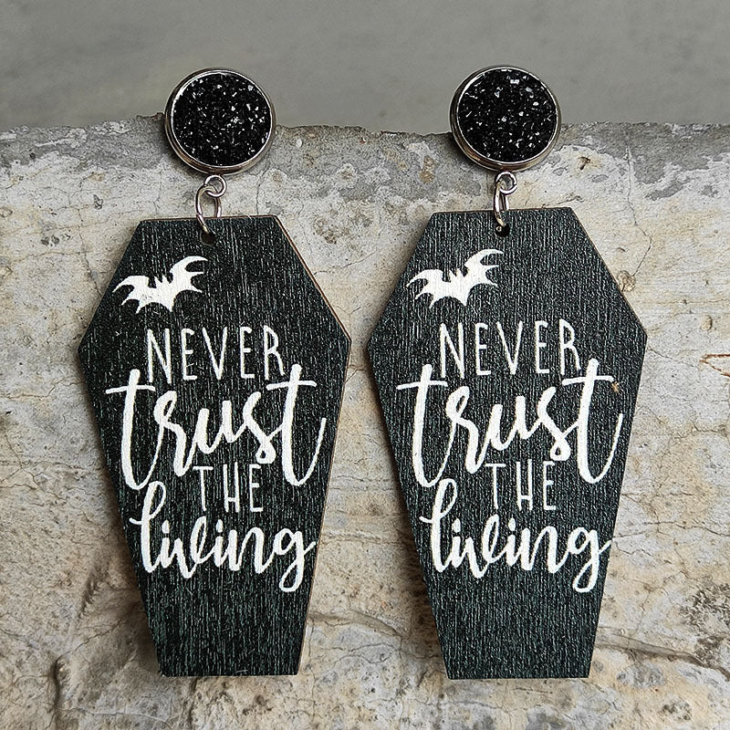 Coffin Earrings