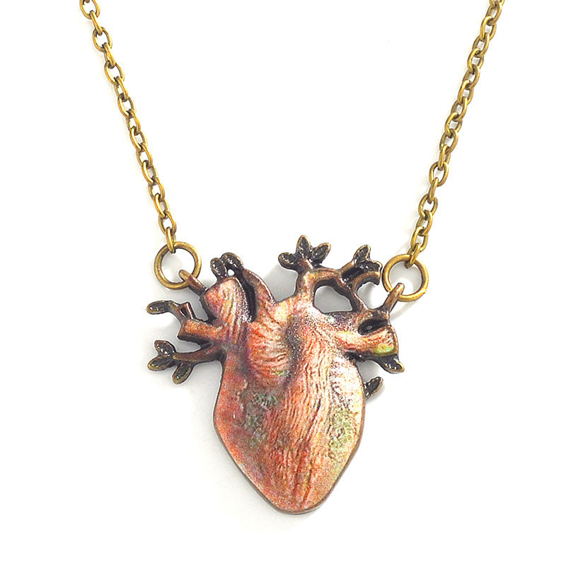 Torn Out Heart Necklace