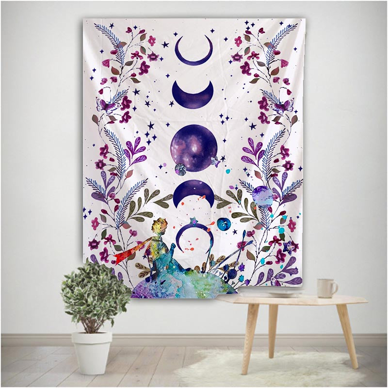 Moon Phase Decorative Tapestries