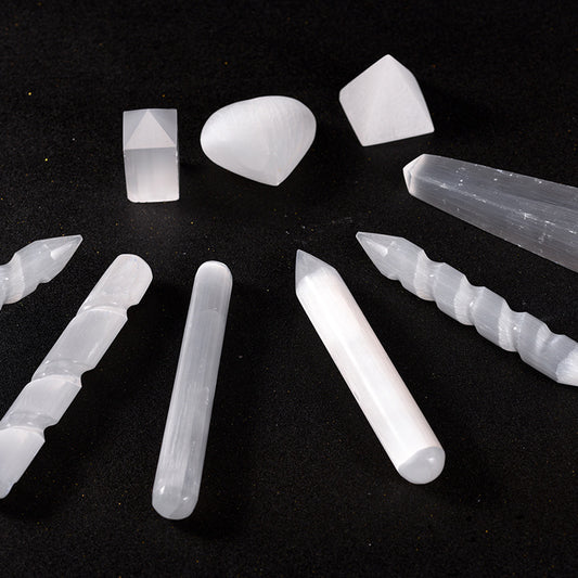 Satin Spar Selenite Wands