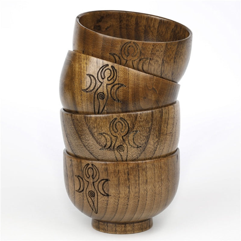 Wooden Offering Bowls