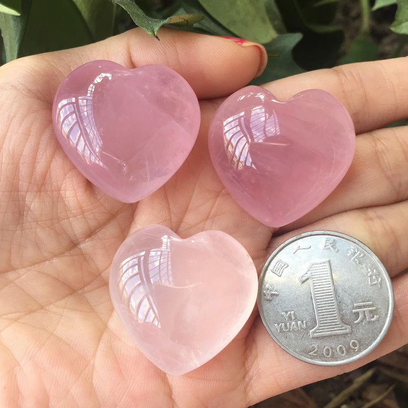 Rose Quartz Heart