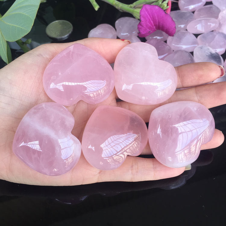 Rose Quartz Heart