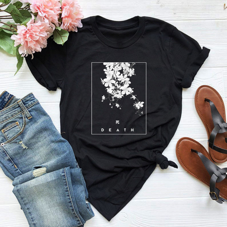 Floral Death T-shirt
