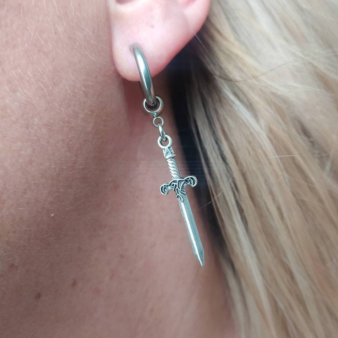 Dagger Drop Earrings