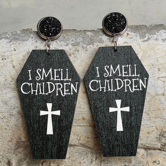 Coffin Earrings