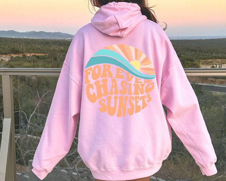 Forever Chasing Sunsets Fleece-lined Hoodie