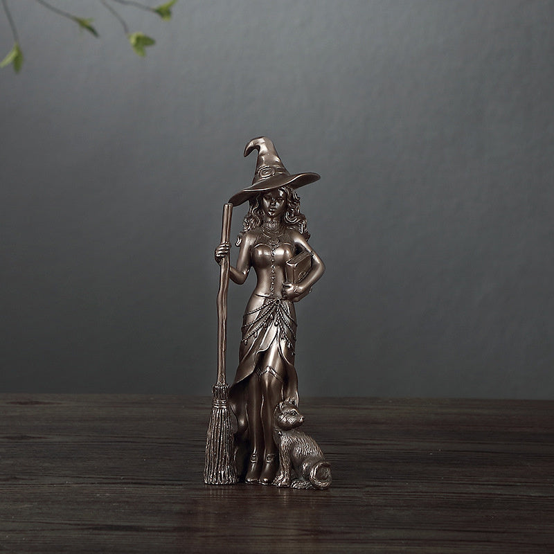 Enchanted Witch Statues