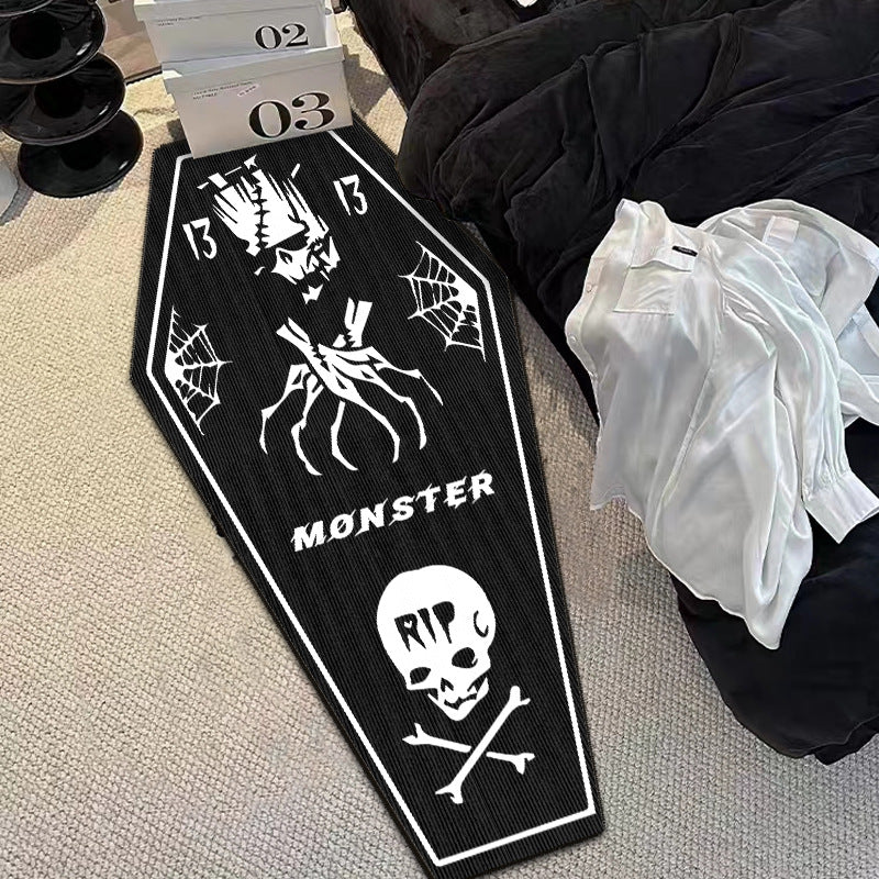 Gothic Coffin Floor Mat