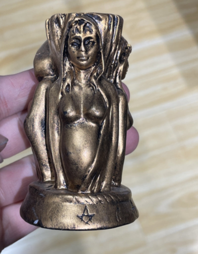 Maiden, Mother and Crone Candle Holder