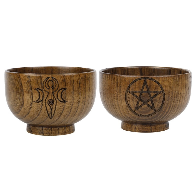 Wooden Offering Bowls