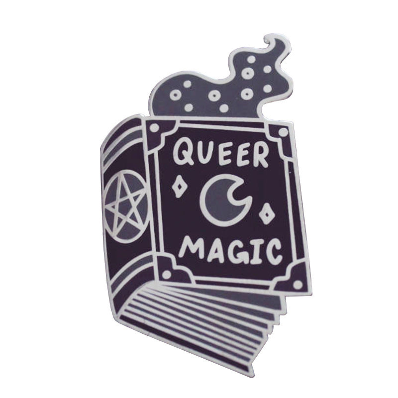 Queer Magic Book Pin