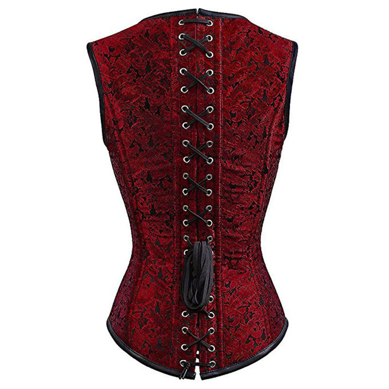 red corset