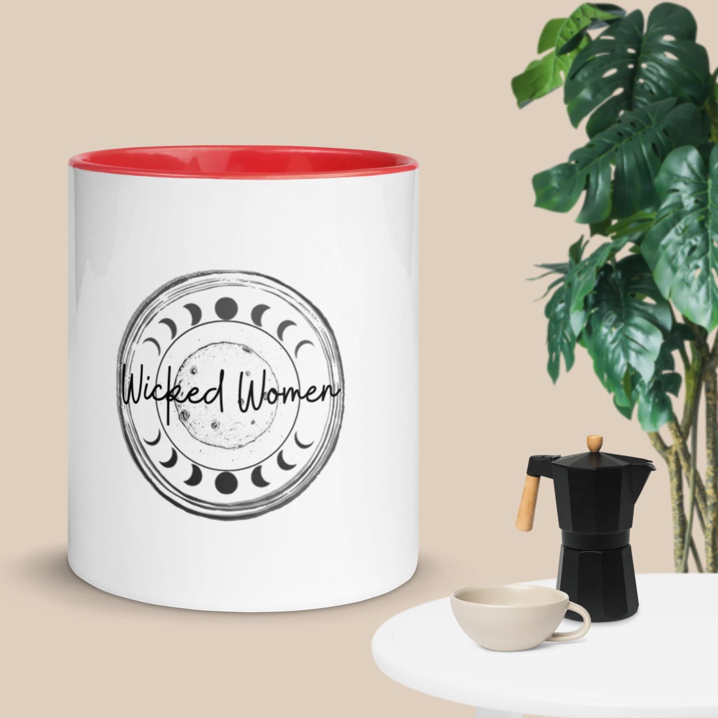 Mug with WickedWomen Logo and Color Inside